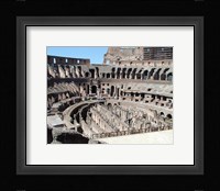 Inside Rome’s Colosseum Framed Print