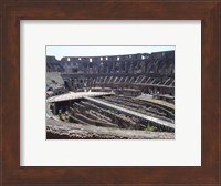 The Colosseum in Rome side view Fine Art Print