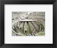 Colosseum Interior Framed Print