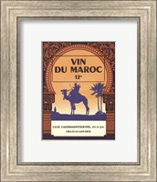 Morocco's Wine Label Fine Art Print