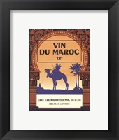 Morocco's Wine Label Fine Art Print