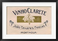 Vinho Clarete Fine Art Print