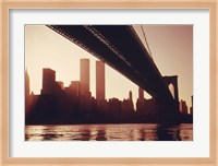 Brooklyn Bridge Across the East River Fine Art Print