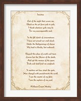 Invictus Poem Fine Art Print