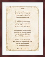 Invictus Poem Fine Art Print