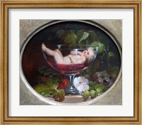Cupid in a Wine Glass Fine Art Print