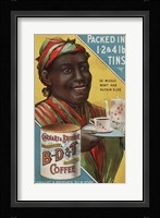 Carhart & Brother Celebrated B-D & T Roasted Coffee Framed Print