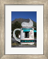 Espresso Simpatico Coffee Shop, Seward, Alaska Fine Art Print