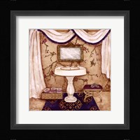 Purple Passion Sink I Framed Print