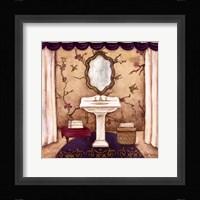 Purple Passion Sink II Framed Print