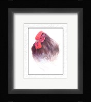 Rooster Insets III Fine Art Print