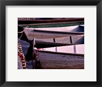 Wooden Rowboats VII Framed Print