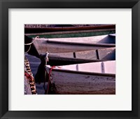 Wooden Rowboats VII Framed Print