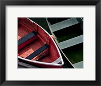 Wooden Rowboats VIII Framed Print