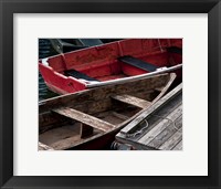 Wooden Rowboats X Framed Print