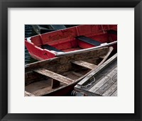 Wooden Rowboats X Framed Print