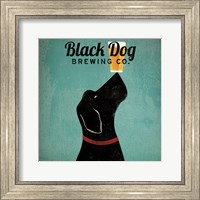 Black Dog Brewing Co Square Fine Art Print