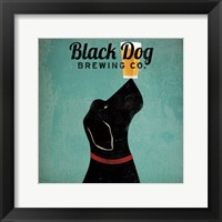 Black Dog Brewing Co Square Fine Art Print