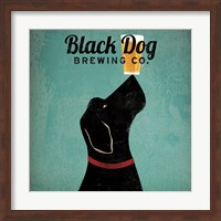 Black Dog Brewing Co Square Fine Art Print
