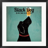 Black Dog Brewing Co Square Fine Art Print
