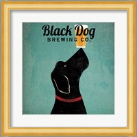 Black Dog Brewing Co Square Fine Art Print