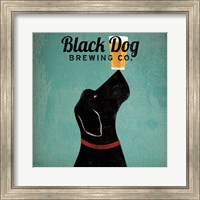 Black Dog Brewing Co Square Fine Art Print