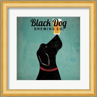 Black Dog Brewing Co Square Fine Art Print