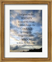 Serenity Prayer - skies Fine Art Print