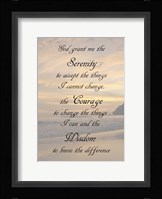 Serenity Prayer - landscape Fine Art Print