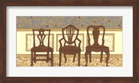 Arts & Crafts Chairs II Fine Art Print