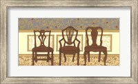 Arts & Crafts Chairs II Fine Art Print