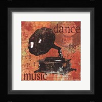 Dance To The Music Framed Print
