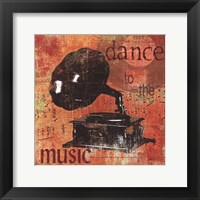 Dance To The Music Framed Print