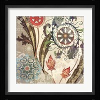 Royal Tapestry I Framed Print