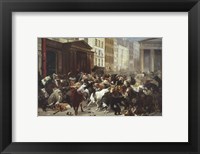 Wall Street: Bulls & Bears Fine Art Print