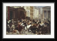 Wall Street: Bulls & Bears Framed Print
