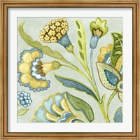 Decorative Golden Bloom I Fine Art Print