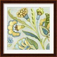 Decorative Golden Bloom I Fine Art Print