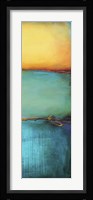 Emerald's Bay II Framed Print