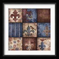 French Moderne 9-Patch Fine Art Print