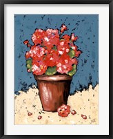 Bright Geraniums Fine Art Print