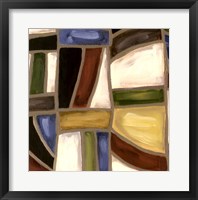 Stained Glass Abstreaction I Fine Art Print