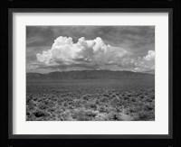 Mountains & Clouds II Framed Print