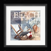 Beach Time Framed Print