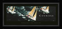 Courage-Sailboats Fine Art Print