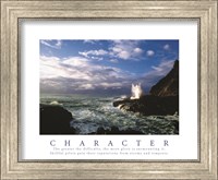 Character-Crashing Waves Fine Art Print