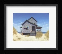 Oceanfront Bungalow Fine Art Print