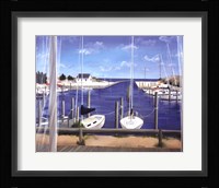 Window on Deon Harbor Fine Art Print