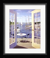 Table on the Harbor Fine Art Print