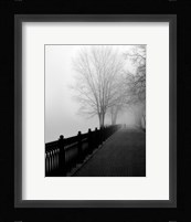 Promenade in the Mist Fine Art Print